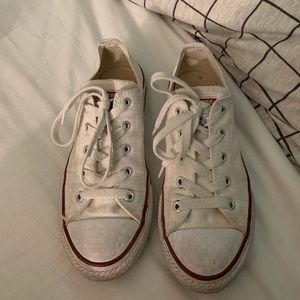 Low Top White Converse